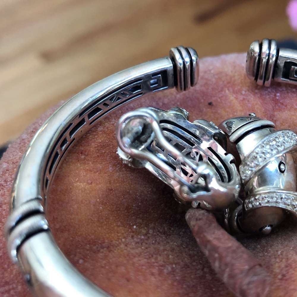 Designer Solid Sterling Bracelet Set - image 2